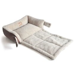 Cama para Cachorro e Gato Alasca Bichinho Chic Marrom:Medio - 4 Cama para Cachorro e Gato Alasca Bichinho Chic Marrom:Medio - 4