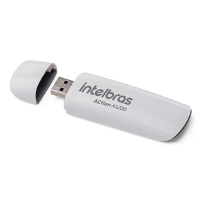 Adaptador Wireless Usb 3.0 Dual Band Wifi ACtion A1200 Intelbras