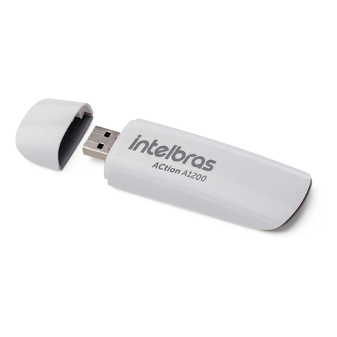 Adaptador Wireless Usb 3.0 Dual Band Wifi ACtion A1200 Intelbras