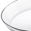 Ver imagem 4 de 2 Refratários Grandes de Vidro Oval 3,2l Travessa Assadeira Marinex para Lasanha Sobremesas