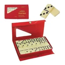 JOGO DE DOMINO C/ 28 PEÇAS - ESTOJO XH-5008 - Mais Eletrônicos