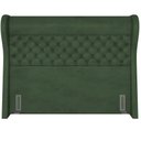 Ver imagem 3 de Cabeceira Cama Box Casal 140 Cm P05 Madrid Couríssimo Verde Musgo - Lyam Decor