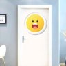 Adesivo de Parede Emoji De Boca Aberta - 2