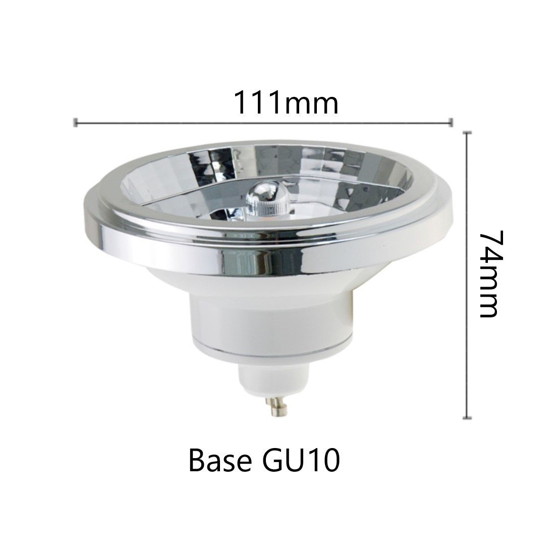 Lâmpada Led AR111 Luz Quente 2700K GU10 12w Bivolt Avant - 3