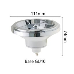 Lâmpada Led AR111 Luz Quente 2700K GU10 12w Bivolt Avant - 3
