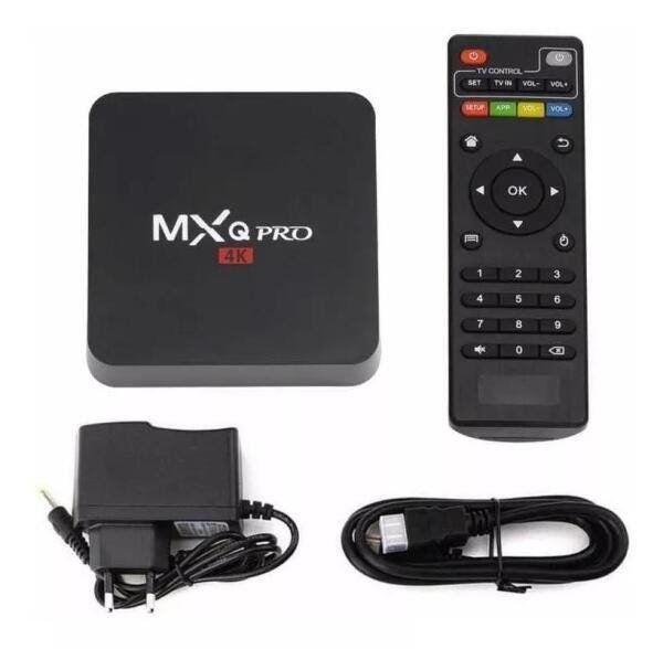 TV Box Mxq Pro 4K TV wi fi 5G - 1