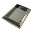 Ver mais imagens de Cinzeiro De Chão Em Aço Inox - Coletor De Bituca Cigarro