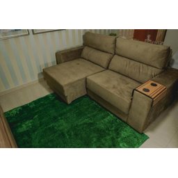 Tapete Pelo Baixo 1,00x1,50 Verde - 3 Tapete Pelo Baixo 1,00x1,50 Verde - 3