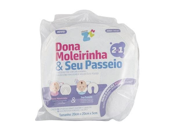 Travesseiro Moldar Cabeça Bebê Dona Moleirinha Fibrasca - 6