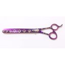 Ver imagem 1 de Tesoura tubarão profissional 8" roxa para tosa Maryam Tradin