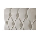 Ver imagem 2 de Cabeceira Cama Box Estofada Casal ProDormir Califórnia Suede Bege Claro - Probel
