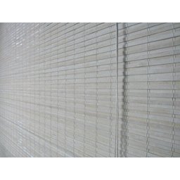 Cortina Romana Bambu Block 0,80larg x 2,20alt Branca - 2