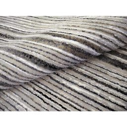 Tapete para Sala Santorini 1802 Cinza-Bege-Branco 2,00x2,50M - São Carlos - 3