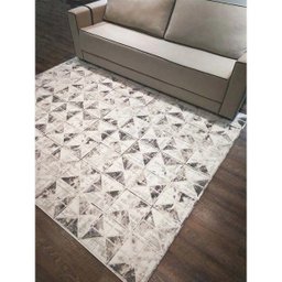 Tapete para Sala Majestic 02 Cinza 1,00x1,40M - Edantex - 1