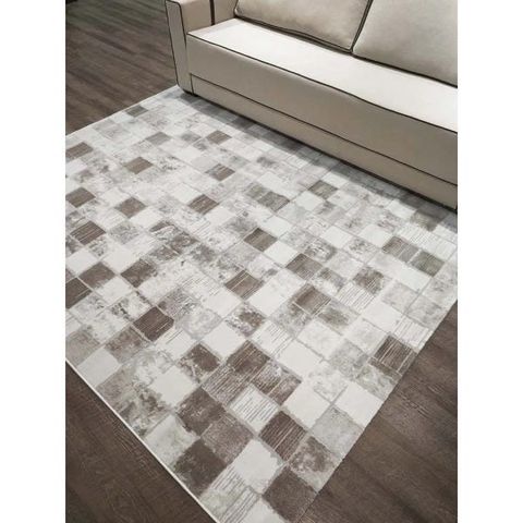 Tapete para Sala Majestic 08 Bege 1,00x1,40M - Edantex