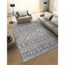 Ver imagem 1 de Tapete para Sala Belga Mykonos 2704 Cinza-Azul 1,95x2,50M - São Carlos