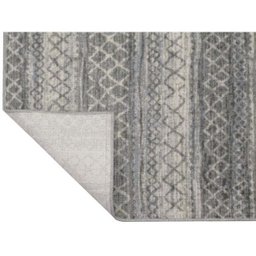 Tapete para Sala Belga Mykonos 3504 Cinza-Azul 1,95x3,00M - São Carlos - 4