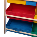 Ver imagem 4 de Organizador de Brinquedo Prateleira Infantil Colorido