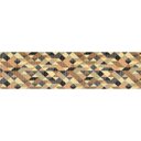 Ver imagem 3 de Passadeira Antiderrapante Tropical 43cm X 1,30m Triângulos Color Kapazi