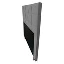 Ver imagem 3 de Cabeceira Cama Box Casal King Size Leiria 195cm Suede Cinza - Desk Design