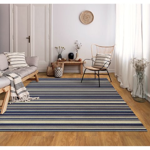 Tapete para Sala Metropole Azul 1,50x2,00M - São Carlos