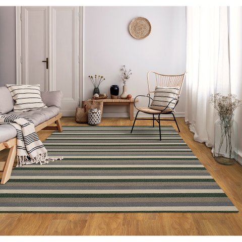 Tapete para Sala Metropole Botânico Verde 1,50x2,00M - São Carlos