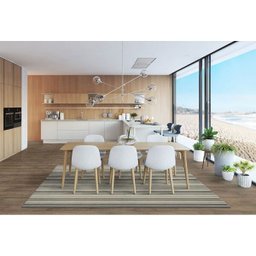 Tapete para Sala Metropole Moderno Cinza 2,00x2,50M - São Carlos - 1