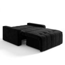Ver imagem 4 de Sofá Cama para Sala de Estar Amora New Veludo Matrix - Preto
