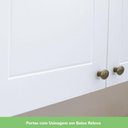 Ver imagem 3 de Cozinha Completa 4 Peças C/ Aéreo 3 Portas Branco