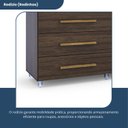 Ver imagem 5 de Cômoda 1 Porta 10 Gavetas com Rodízio Imperial