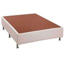 Ver imagem 1 de Base box de casal corino branco 30x138x188cm Ortobom