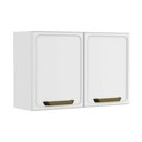 Ver imagem 1 de Armário de Cozinha Modulado Bella C/ 2 Portas 80cm Branco - Bertolini