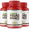 Kit 3 Potes Farinha De Feijão Branco 1000Mg Com 100Cpr - 1
