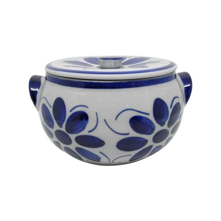 Sopeira Com Tampa 3,5 L - Porcelana Monte Sião Colonial