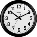 Ver imagem 1 de Relógio de Parede 40 Cm Quartz Herweg 660129 Preto - Preto
