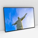 Ver imagem 5 de Quadro Decorativo em Canvas Cristo Redentor Sala Quarto Casa Escritório