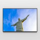 Ver imagem 6 de Quadro Decorativo em Canvas Cristo Redentor Sala Quarto Casa Escritório