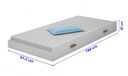 Ver imagem 4 de Cama Bianca com Auxiliar Branco/Mel - Branco/Mel