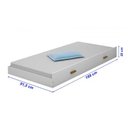 Ver imagem 4 de Cama Solteiro Eloa Com Auxiliar Branco E Mel