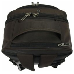 Mochila executiva com Rodas 360 Para Notebook MCG12 Marrom - 5