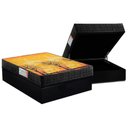 Ver imagem 1 de Cama Box Baú Casal: Colchão Ortopédico D Angelis Anjos D28 / Ag65 Pantanal Black + Base Crc Suede