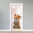 Ver imagem 1 de Adesivo de Porta - Gatinhos