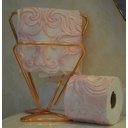 Ver imagem 2 de Toalheiro Banheiro Suporte Para Toalha Any Rosé Gold Hara