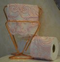 Ver imagem 2 de Toalheiro Banheiro Suporte Para Toalha Any Rosé Gold Hara