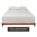 Ver imagem 5 de Cama Japonesa Queen Size Veneza 165cm Base Box Orgânica Bouclê Estofada Pés de Ferro:Bouclê Terracot