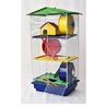 Gaiola para Hamster e Pequenos Roedores 3 Andares com Teto Completa - 4
