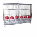 Ver imagem 2 de Gaiola para Canário Belga com Divisória e 6 Comedouros