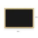 Ver imagem 4 de Lousa para Giz Yeet Quadro Negro 40x60cm Junges MDF Escolar Parede Preto