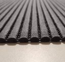 Ver imagem 6 de Tapete Passadeira Emborrachada Pvc Antiderrapante 0,65x3,00m Cinza