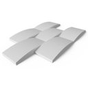 Ver imagem 4 de Forma Para Gesso 3d Tijolinho Concavo G 100% Silicone.